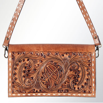 American Darling Cross Body Hand Tooled Genuine Leather Western Women Bag Handbag Purse | Crossbody for Cute